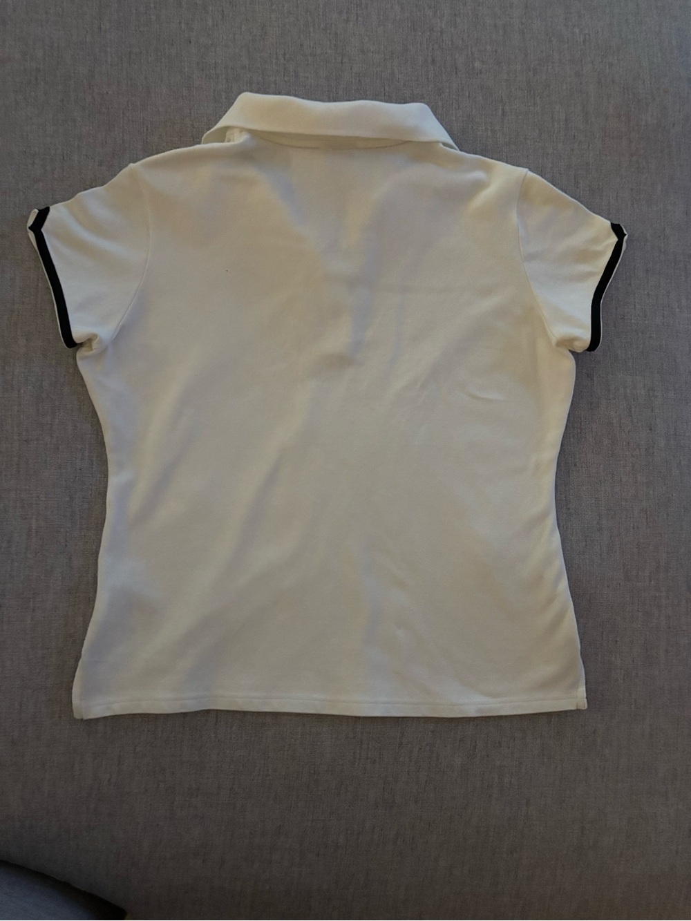 Vintage Nike Athletic Club Sportswear Collection White Mesh Black Piping Sz XL - Picture 3 of 7